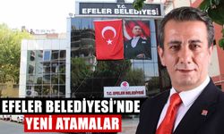 Efeler Belediyesi’nde yeni atamalar