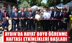 Aydın’da Hayat Boyu Öğrenme Haftası etkinlikleri başladı