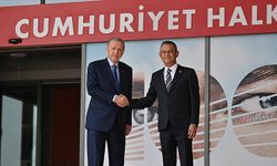 Cumhurbaşkanı Erdoğan ziyaret için CHP Genel Merkezine geldi