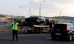 Kuzey Marmara Otoyolu'nda iki aracın çarpıştığı kazada 7 kişi yaralandı