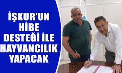 İŞKUR’un hibe desteği ile hayvancılık yapacak