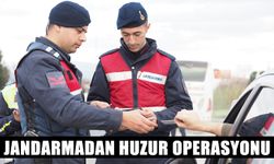 Jandarmadan huzur operasyonu