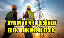 Aydın'ın 4 ilçesinde elektrik kesilecek