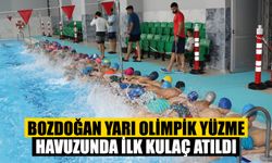 Bozdoğan Yarı Olimpik Yüzme Havuzu kapılarını açtı