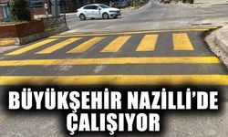 Büyükşehir Nazilli’de çalışmayı sürdürüyor