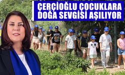 Çerçioğlu çocuklara doğa sevgisi aşılıyor