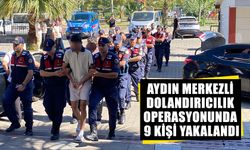 Aydın merkezli dolandırıcılık operasyonunda 9 kişi yakalandı