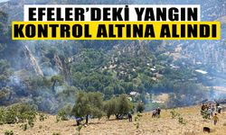 Efeler’deki yangın kontrol altına alındı