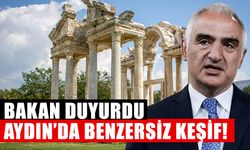 Bakan duyurdu: Aydın’da benzersiz keşif!