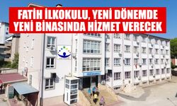 Fatih İlkokulu, yeni dönemde yeni binasında hizmet verecek