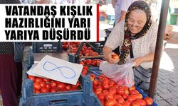 Aydın’da vatandaş kışlık hazırlığını yarı yarıya düşürdü