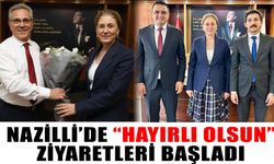 Kaymakam Kan, misafirlerini ağırlıyor