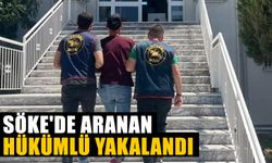 Söke'de aranan hükümlü yakalandı