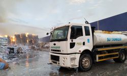 Kuşadası Belediyesi'nden, Söke'deki yangını söndürme çalışmalarına destek