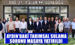 Aydın’daki tarımsal sulama sorunu masaya yatırıldı