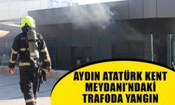 Aydın Atatürk Kent Meydanı’ndaki trafoda yangın