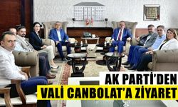 AK Parti’den Vali Canbolat’a ziyaret