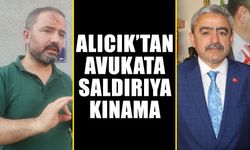 Alıcık’tan avukata saldırıya kınama