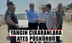 MHP’li Alıcık yangın bölgesinde