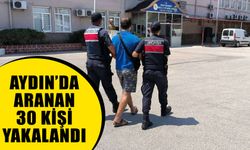 Aydın’da aranan 30 şahıs yakalandı