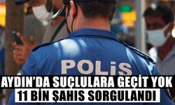 Aydın’da suçlulara geçit yok