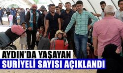 Aydın’da yaşayan Suriyeli sayısı açıklandı