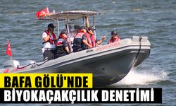 Bafa Gölü'nde biyokaçakçılık denetimi