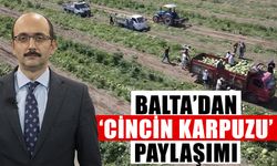 Balta’dan ‘Cincin karpuzu’ paylaşımı