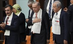 Cumhurbaşkanı Erdoğan, TBMM'de Filistin Konulu Olağanüstü Toplantı'ya katıldı