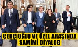 Çerçioğlu ve Özel arasında samimi diyalog