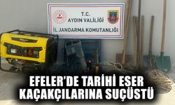 Efeler’de tarihi eser kaçakçılarına suçüstü