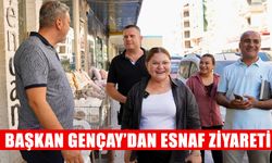 Başkan Gençay’dan Kurtuluş Caddesi esnafına ziyareti