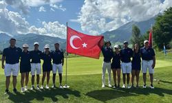 Milli golfçüler, Avrupa Takımlar Şampiyonası'nda birinci oldu