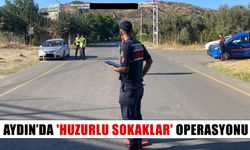 Aydın’da 'huzurlu sokaklar' operasyonu