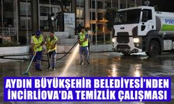 Aydın Büyükşehir Belediyesi’nden İncirliova’da temizlik çalışması