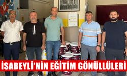 İsabeyli’nin eğitim gönüllüleri