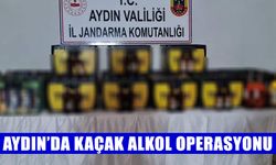 Aydın’da kaçak alkol operasyonu