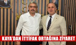 Kaya’dan ittifak ortağına ziyaret