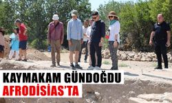 Kaymakam Gündoğdu Afrodisias’ta