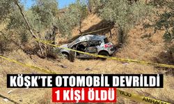 Köşk’te otomobil devrildi: 1 kişi öldü