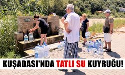 Kuşadası'nda tatlı su kuyruğu!