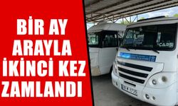 Nazilli’de toplu taşımaya zam!