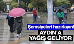 Aydın’a yağış geliyor