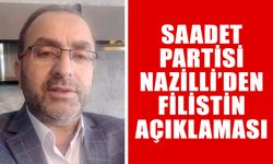 SP Nazilli’den Filistin açıklaması