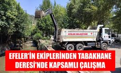 Efeler’in ekiplerinden Tabakhane Deresi’nde kapsamlı çalışma