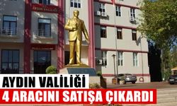 Aydın Valiliği, 4 aracını satışa çıkardı