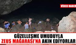 Güzelleşme umuduyla Zeus Mağarası’na akın ediyorlar