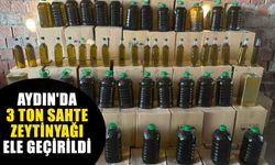 Aydın'da 3 ton sahte zeytinyağı ele geçirildi