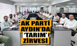 AK Parti Aydın’da ‘tarım’ zirvesi