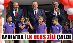 Aydın’da ilk ders zili çaldı